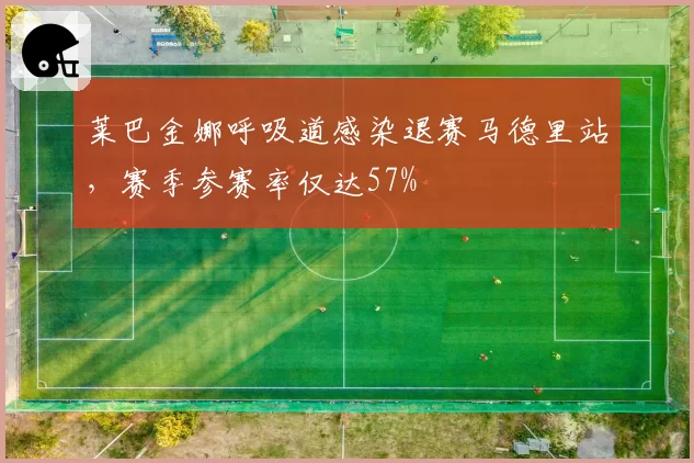 莱巴金娜呼吸道感染退赛马德里站，赛季参赛率仅达57%